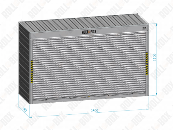 Шкаф в паркинг ROLL‑BOX BUDGET L-0