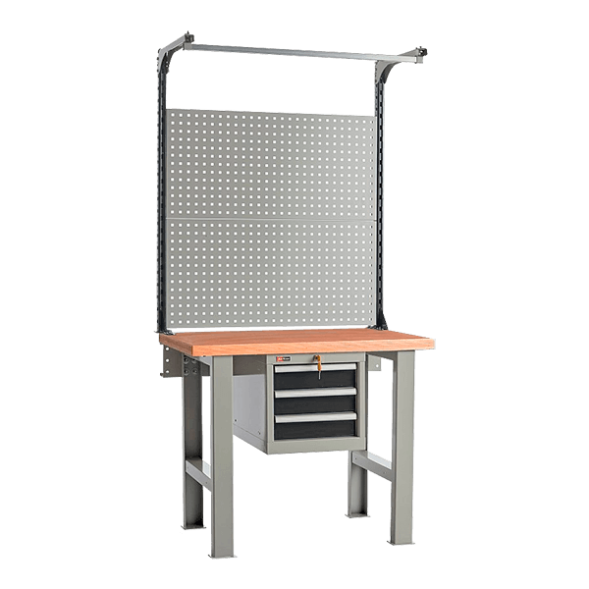 Верстак ВС-100-02 с двойным экран ВС-100-Э4 [17911]