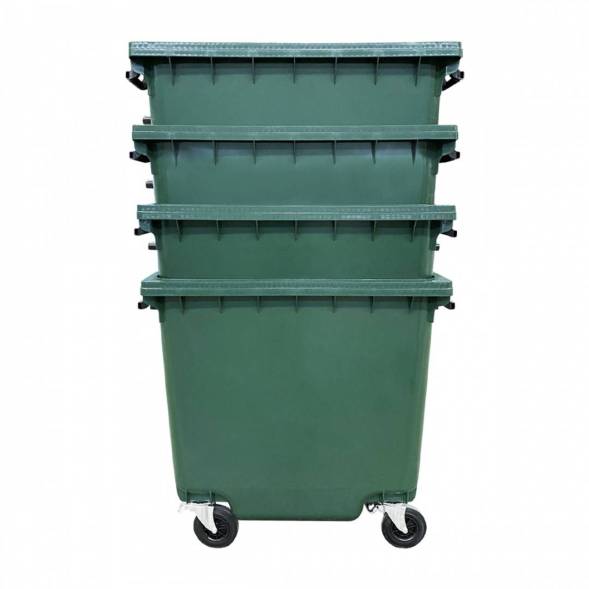 Контейнер мусорный пластиковый МКТ, 1100л