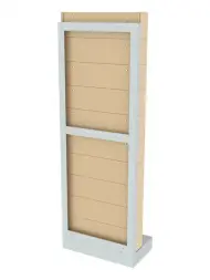 Стойка бежевая напольная Стелла-техник 404-00-00-10-B