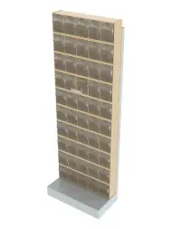 Стойка бежевая напольная Стелла-техник 404-00-00-10-B