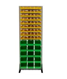 Стойка Стелла-техник односторонняя D1-09-00-05 с ящиками, 2020х735 мм