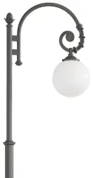 Фонарный столб А-10 со светильником 4,019 м