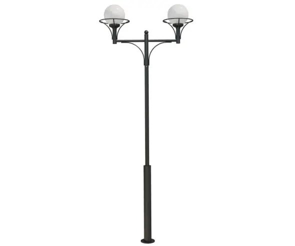 Стальной фонарный столб Т-07-2 со светильниками 4,915 м