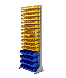 Стойка Стелла-техник односторонняя D1-12-04-00 с ящиками, 2020х735 мм