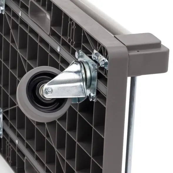 Тележка грузовая платформенная FW-150П со складной ручкой