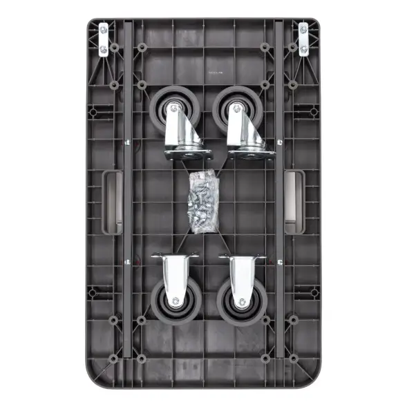 Тележка грузовая платформенная FW-150П со складной ручкой