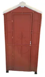 Туалетная кабина «СТАНДАРТ МД» с пластиковым поддоном