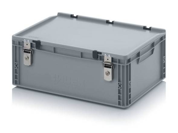 Евроконтейнер пластиковый с замком ED 64/22 2S