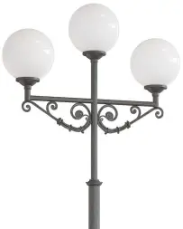 Фонарный столб А-12-3 со светильниками 4,631 м