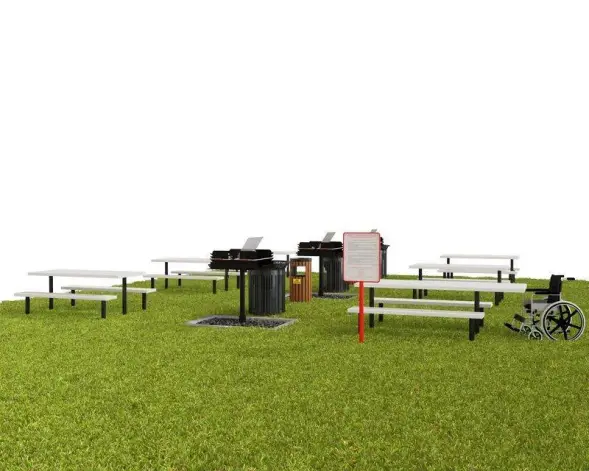 Мангальная зона №2 на 37 мест