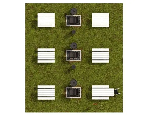 Мангальная зона №2 на 37 мест