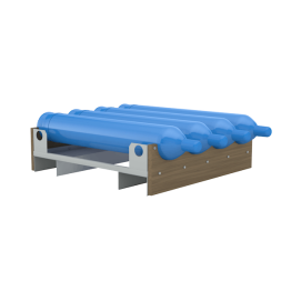 Ложемент для перевозки баллонов с кислородом [10515]