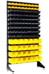 Стеллаж с пластиковыми ящиками 1801-2/7/4 CH-G