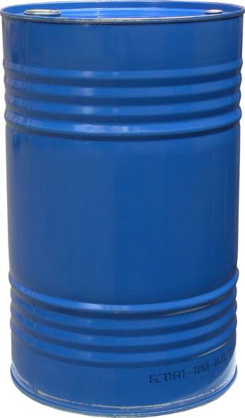 Бочка металлическая (стальная) с крышкой и пробками, 100 л, синий [БСЗ 100п]