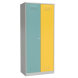 Цветной металлический шкаф для одежды [13116]