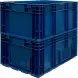 Евроконтейнер пластиковый R-KLT 6429, 594х396х280 мм, 48 л, синий