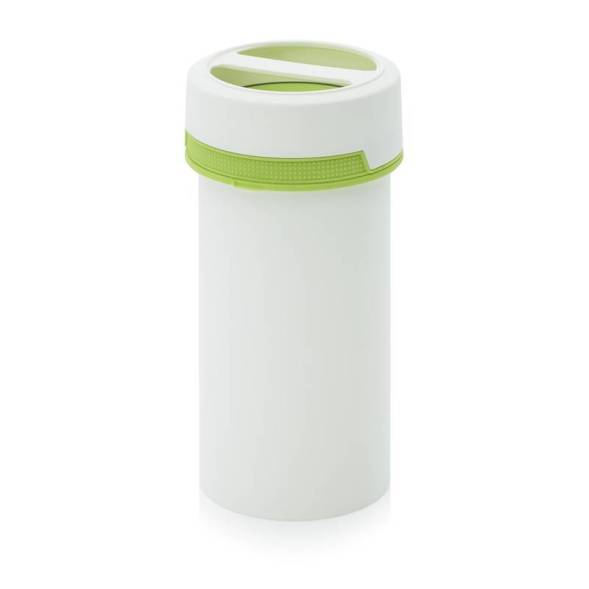 Банка с ручкой 1,3 л с внутренней крышкой, зелёная