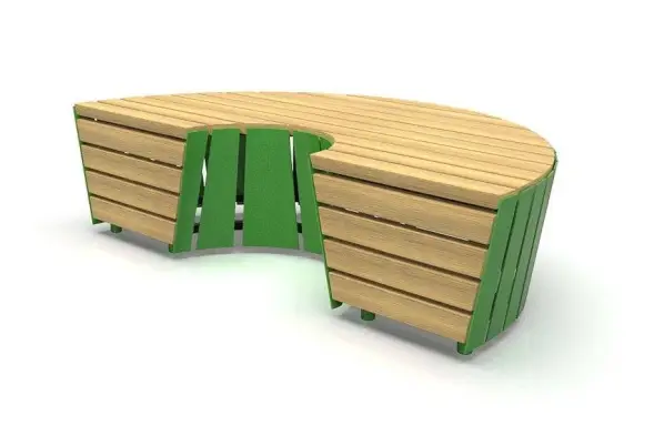 Модульная скамейка «Экополис-4»