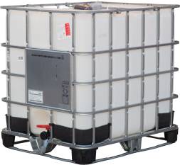 Еврокуб (IBC-контейнер) с заземлением, 1000 л, белый [UC 1000ex]