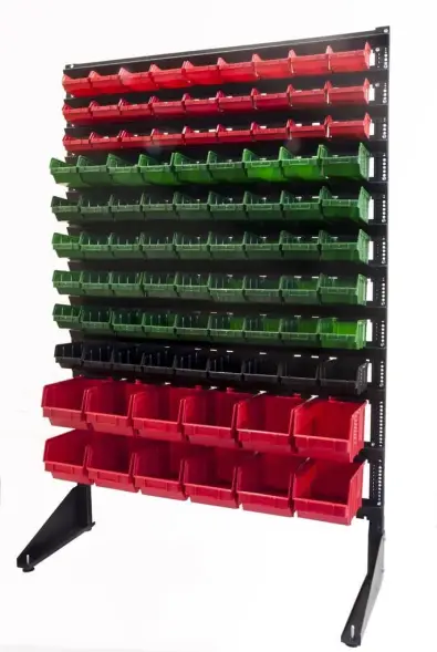 Стеллаж с пластиковыми ящиками 1501-3/6/2 K