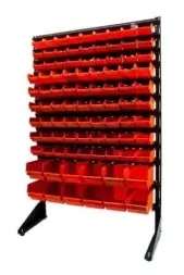 Стеллаж с пластиковыми ящиками 1501-3/6/2 K