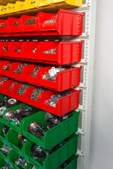 Стойка с пластиковыми ящиками Стелла-техник А1-09-01-01