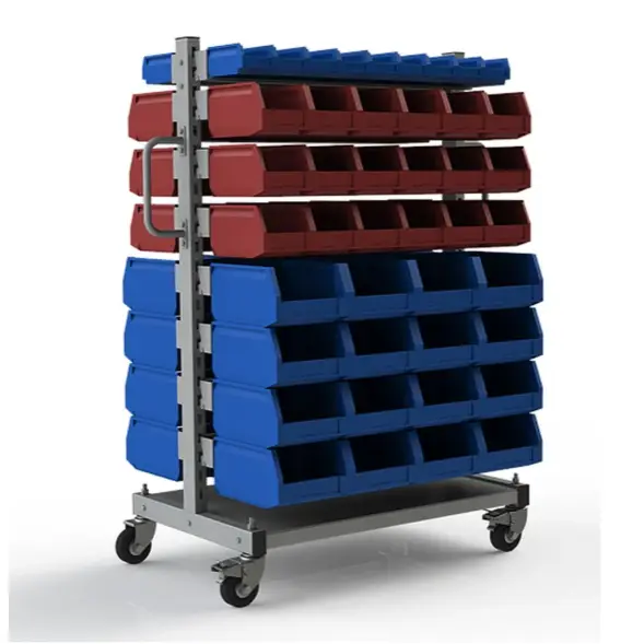 Стеллаж мобильный №231 (1415х950х610)