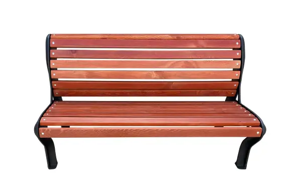 Скамейка чугунная «Голландия» без подлокотников 1,5 м