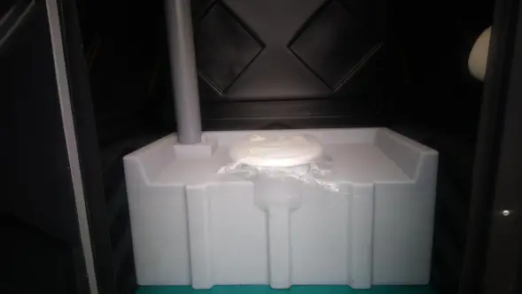 Туалетная кабина "РЕЦИКЛ" с деревянным поддоном