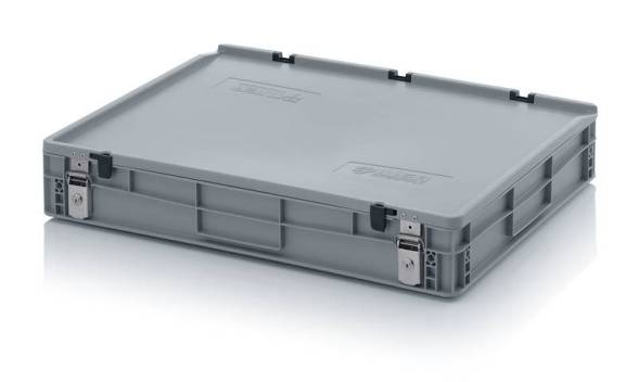 Евроконтейнер пластиковый с замком ED 86/12 2S