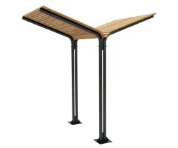 Навес «Кайлас» двойной двухсторонний открытый