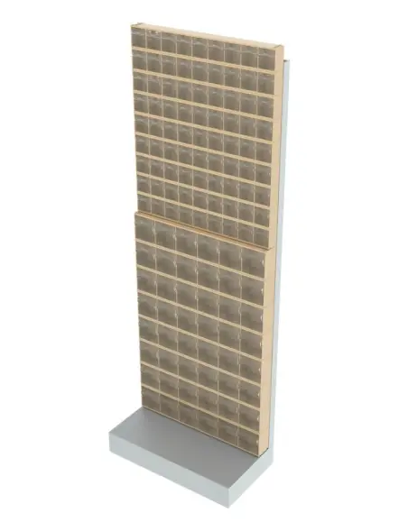 Стойка бежевая напольная Стелла-техник 404-09-08-00-B