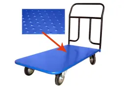 Тележка платформенная Стелла-техник КП-350-200-И, 600х1200мм