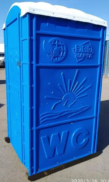 Туалетная кабина «СТАНДАРТ КК» с деревянным поддоном