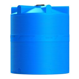 Емкость (резервуар) пластиковая вертикальная с крышкой, 10000 л, 400 мм, черный [TV10000S1]