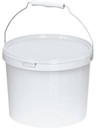 Ведро пластиковое с крышкой, 11.3 л [4125]