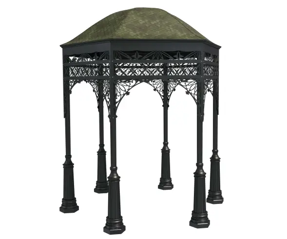 Беседка «Сити Мидл» шестигранная, R1550 мм Без подиума