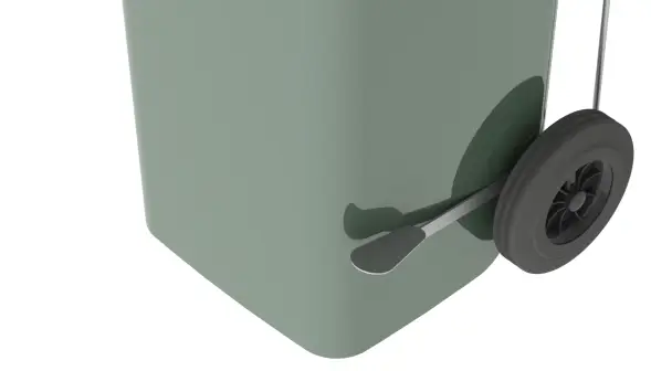 Педаль для 2-колёсных контейнеров 240л