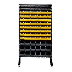 Стеллаж с пластиковыми ящиками 1801-2/8/3 CH-G