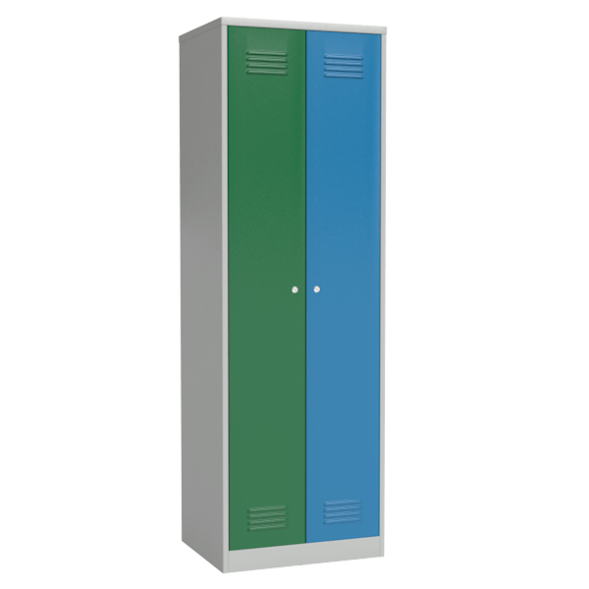 Цветной металлический шкаф для одежды [13120]