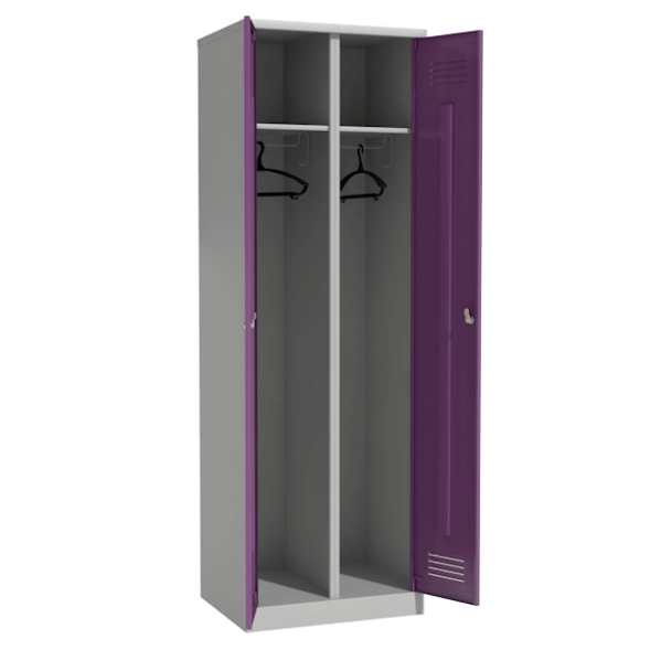 Цветной металлический шкаф для одежды [13120]