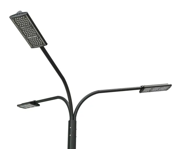 Стальной фонарный столб «Техно3-Э» со светильником 5,2 м (120 Вт)