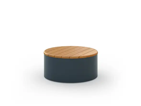 Скамейка «Селена Вуд» круглая 1,36 м (лиственница)