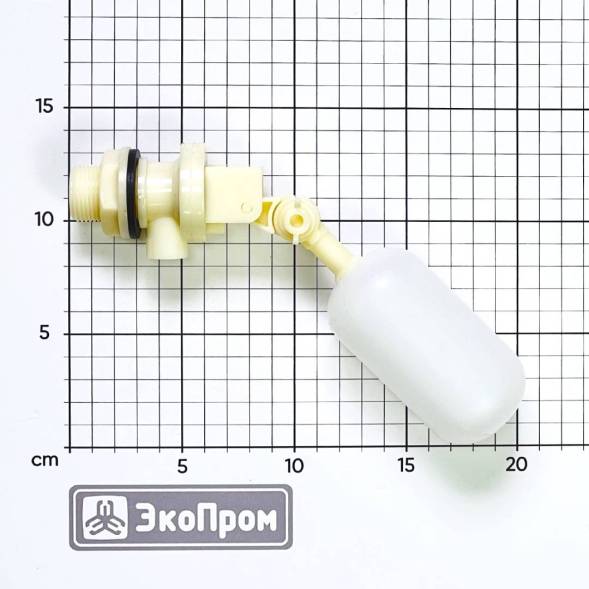 Поплавковый клапан G3/4 пластик овал, L=195 мм