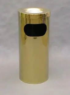 Урна-пепельница Н-310, напыление, 310х700 мм, 27 л