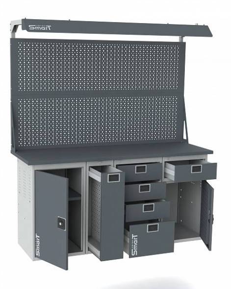 Верстак ДВК SMART 1760.1.P.4.1-1.d2