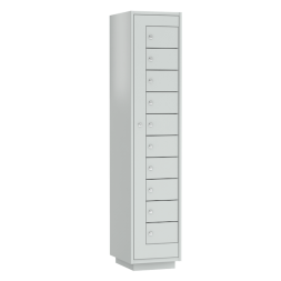 Шкаф-модуль для хранения чистой одежды на 10 ячеек [12822]
