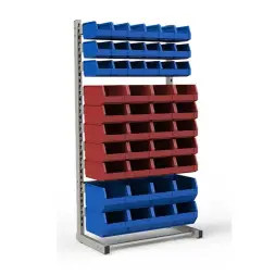 Стеллаж односторонний №74 (1835х950х510)