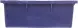 Ящик пластиковый сплошной, 532x400x141 мм, 22 л, синий [306]
